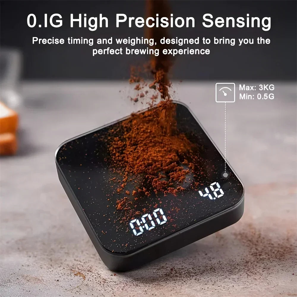 Barista Grade Digital Coffee Scale with Timer