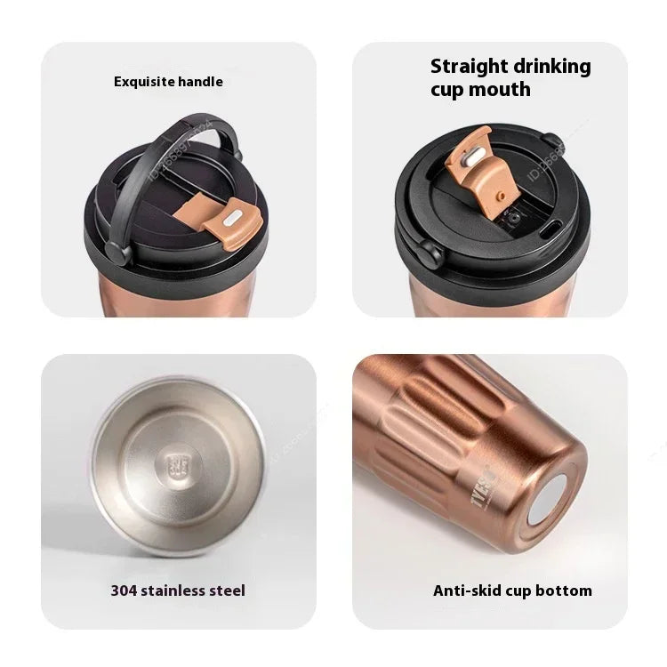 Double walled Insulated Stainless Steel Travel Cup