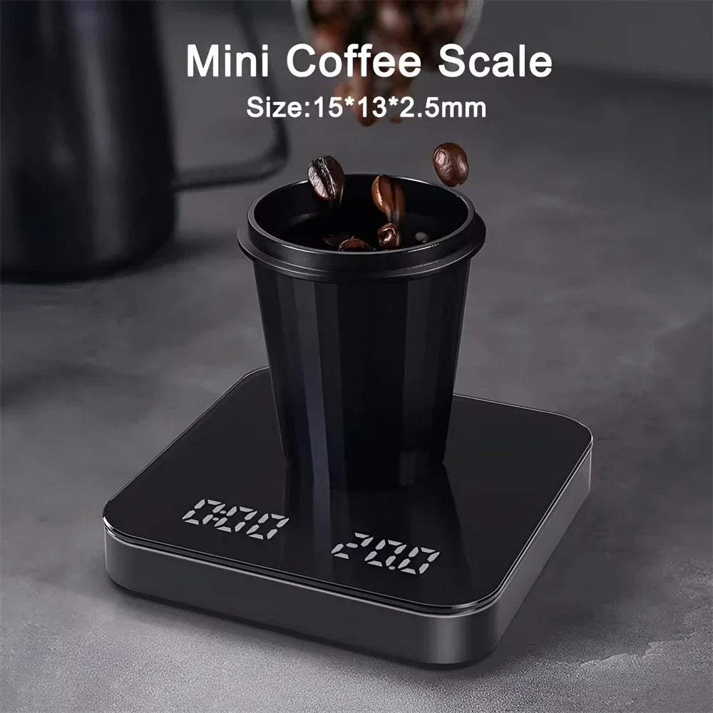 Barista Grade Digital Coffee Scale with Timer