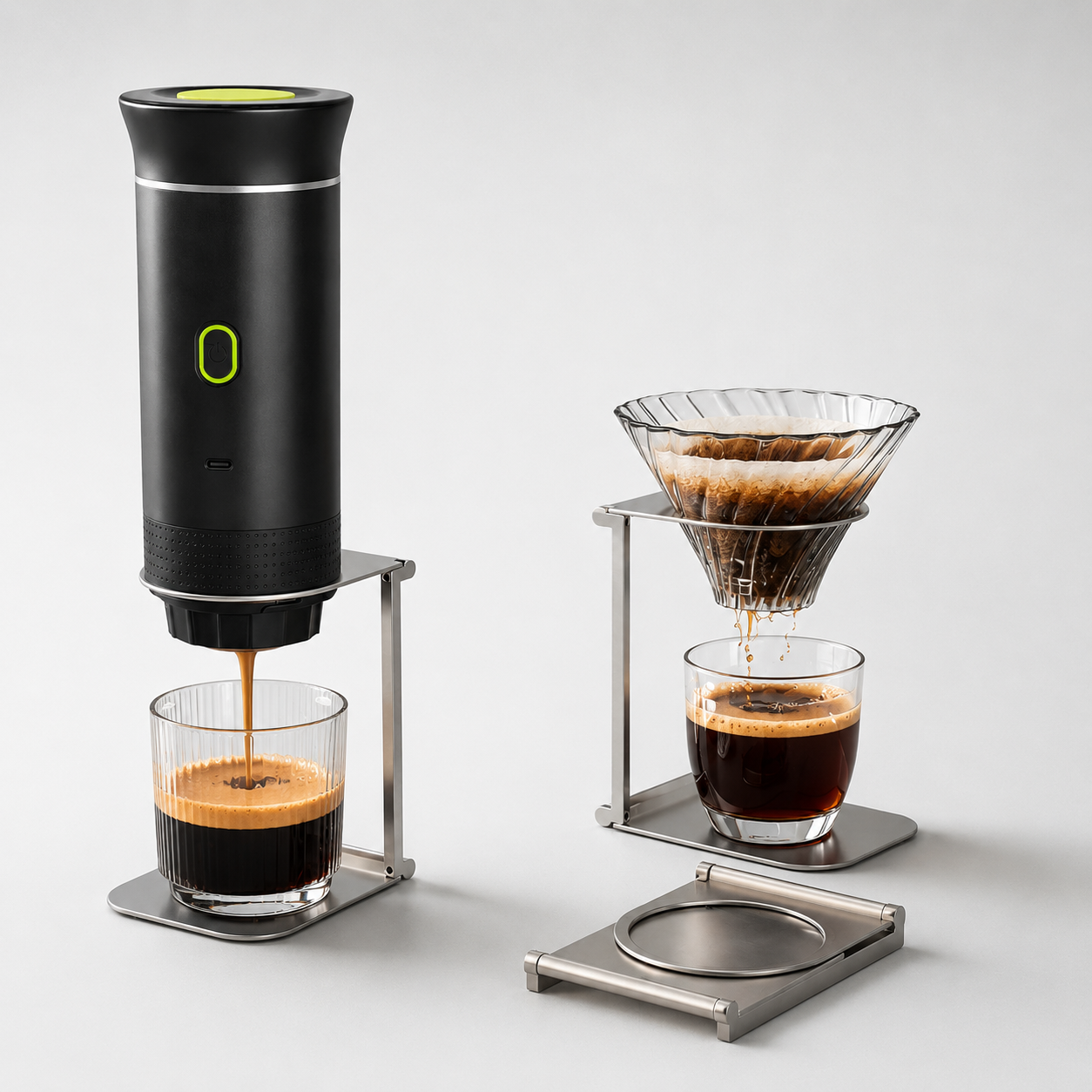 Aluminium Foldable Pour Over Coffee Stand
