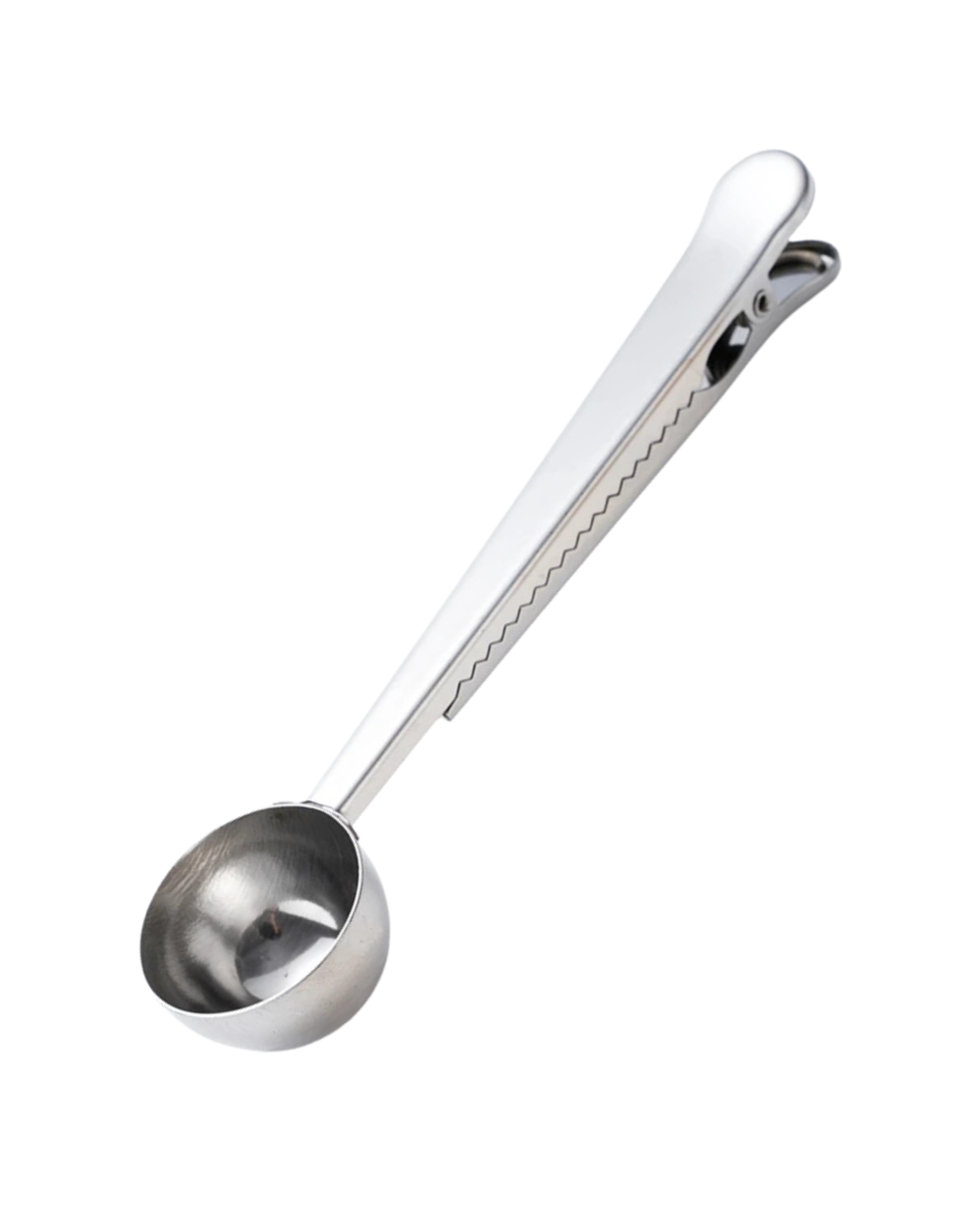 2 in 1 Stainless Steel Coffee Scoop and Bag Clip