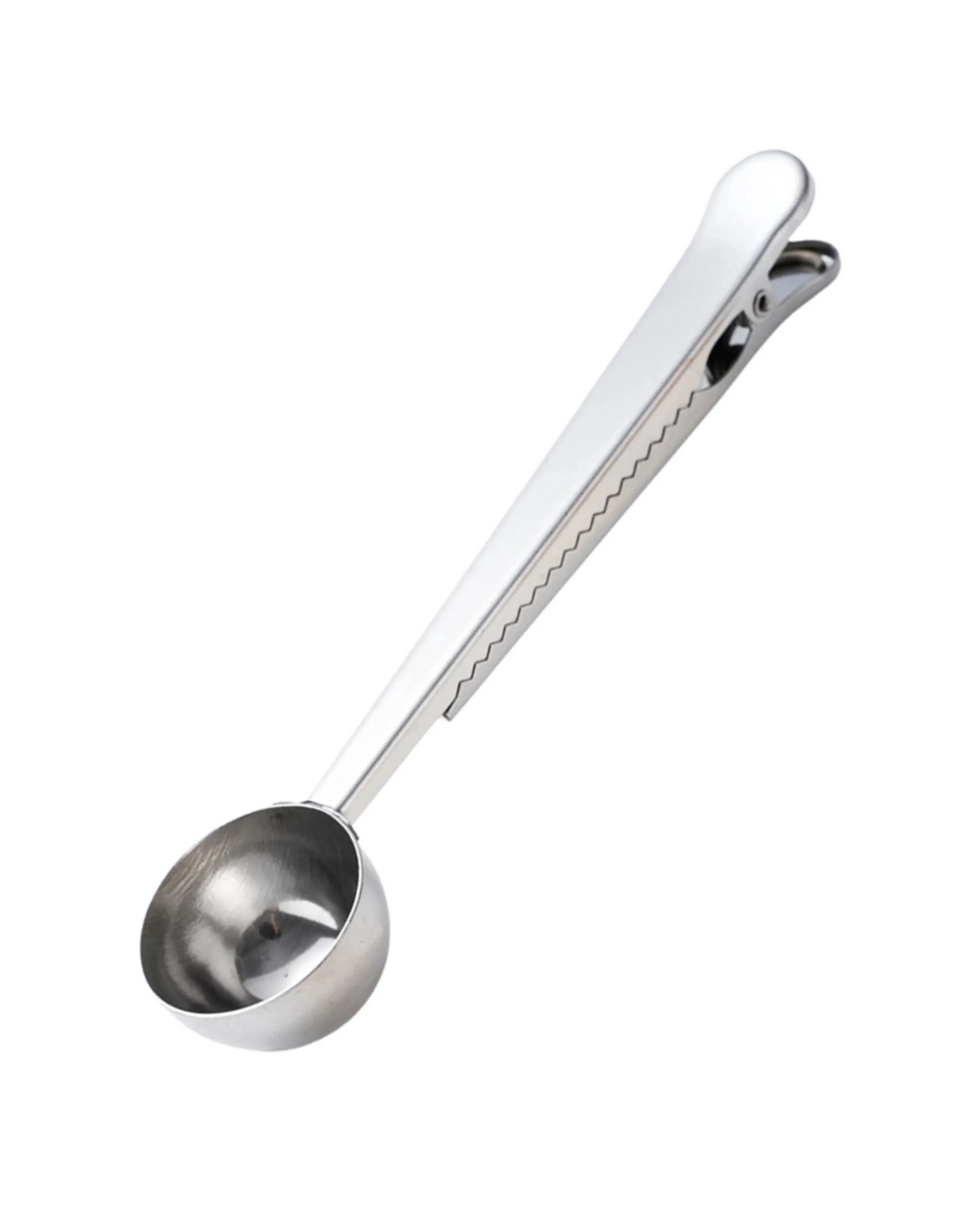 2 in 1 Stainless Steel Coffee Scoop and Bag Clip