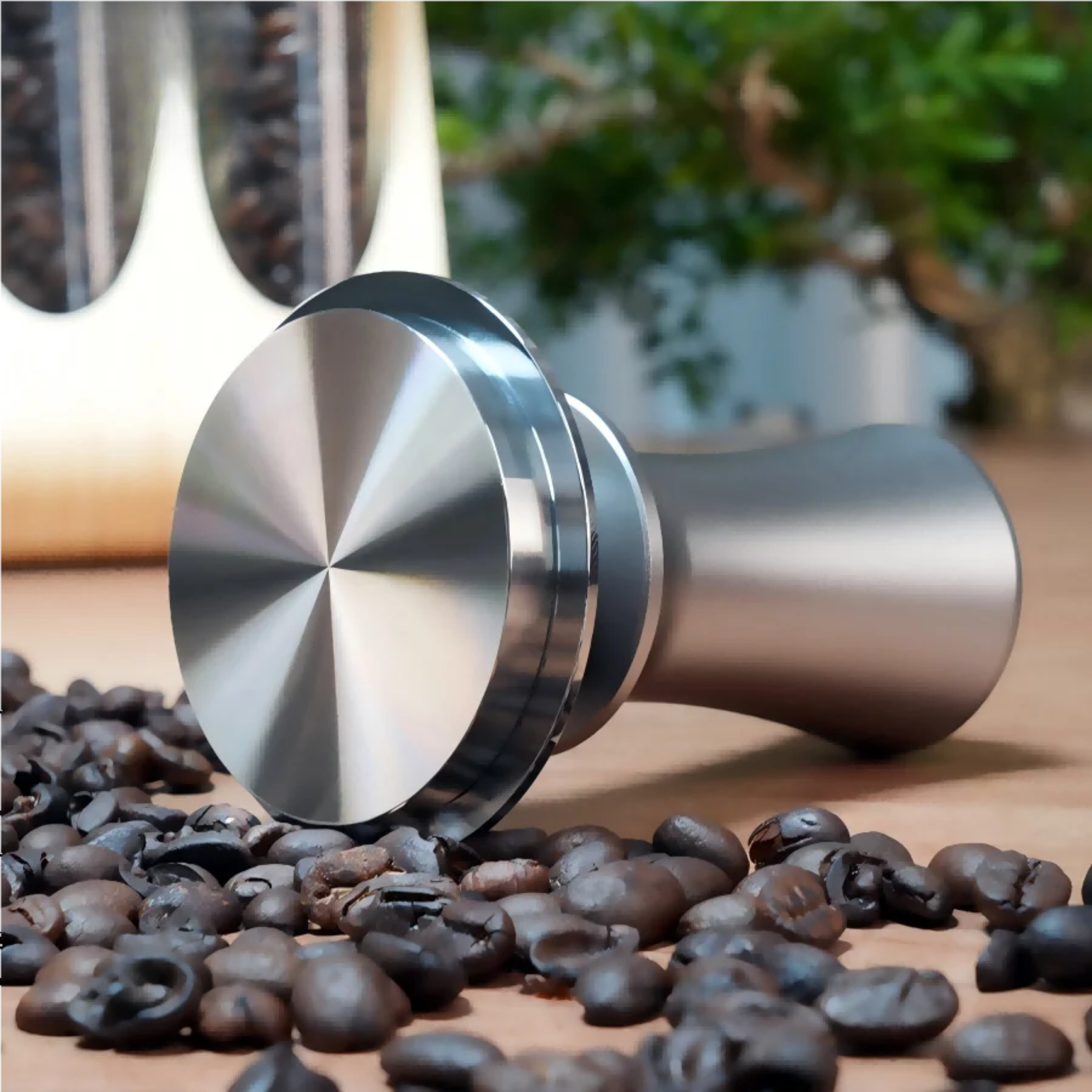 Stainless Steel Espresso Coffee Tamper: 51mm/ 53mm/ 58mm