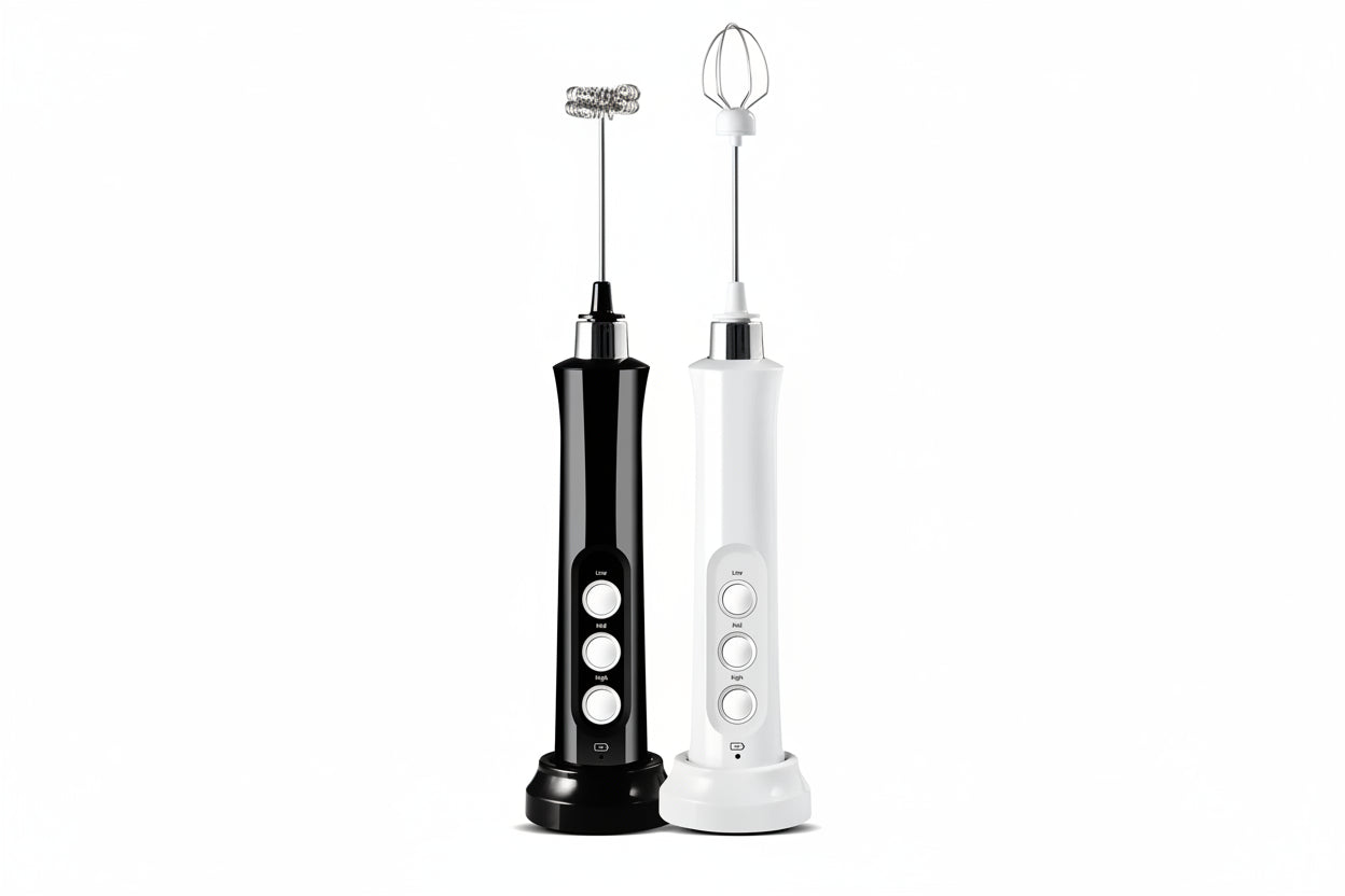 3 in 1 Rechargeable Electric Whisk & Milk Frother