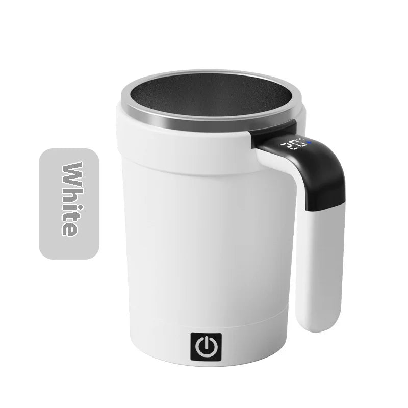 Smart Self-Stirring  Mug with Temperature Display