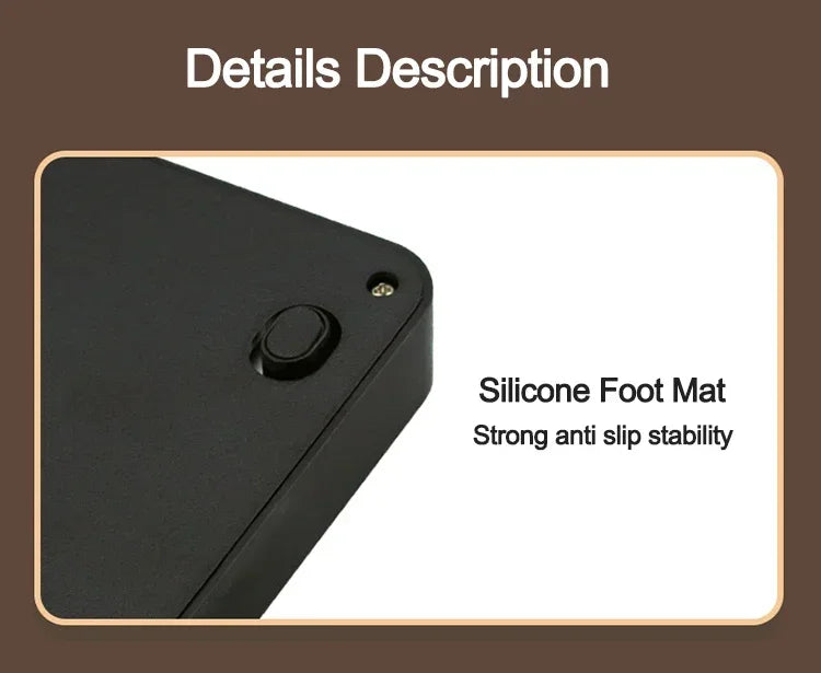 Barista Grade Digital Coffee Scale with Timer