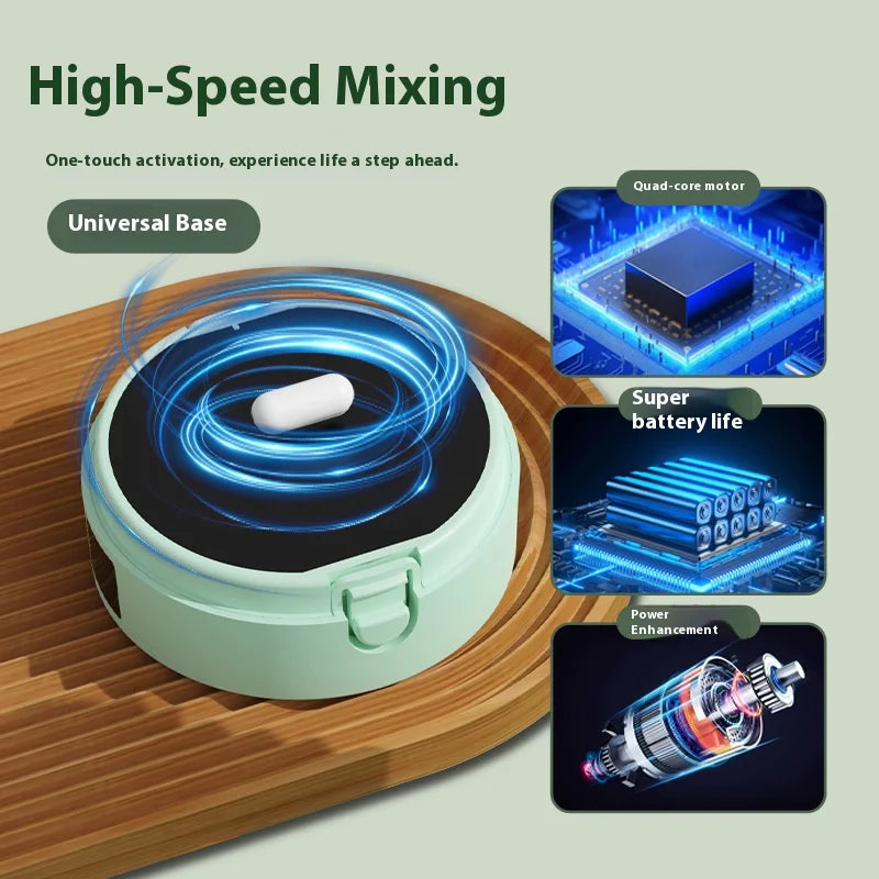 Smart Self-Stirring  Mug with Temperature Display